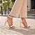 Sandália Gisele Salto Alto Fino Off-White Np - Tamanhos 30, 31, 32 e 33 - Imagem 2