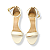 SANDALIA GISELE SALTO ALTO FINO - OFFWHITE NP - Imagem 3