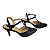 SCARPIN SALTO MEDIO COM FIVELA PRETO - Imagem 4