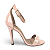 Sandalia Gisele Salto Alto - Verniz Rosa Quartzo - Imagem 1