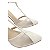 SCARPIN SALTO ALTO FINO COM TELA - OFF-WHITE - Imagem 6