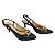 SCARPIN SLINGBACK SALTO FINO  PRETO - Imagem 2