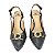 SCARPIN SLINGBACK SALTO FINO  PRETO - Imagem 6