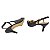 SCARPIN SLINGBACK SALTO FINO  PRETO - Imagem 5