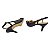SCARPIN SLINGBACK SALTO FINO  PRETO - Imagem 7