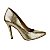 SCARPIN SALTO ALTO FINO DOURADO - Imagem 1