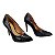 SCARPIN SALTO ALTO FINO PRETO CROCO - Imagem 2