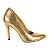 SCARPIN SALTO ALTO FINO OURO - Imagem 1