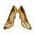 SCARPIN SALTO ALTO FINO OURO - Imagem 6