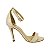 SANDALIA GISELE SALTO ALTO FINO - CREME - Imagem 1