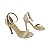 SANDALIA GISELE SALTO ALTO FINO - CREME - Imagem 6