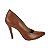 SCARPIN SALTO ALTO FINO MARROM - Imagem 1