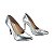 SCARPIN SALTO ALTO FINO PRATA - Imagem 3