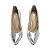 SCARPIN SALTO ALTO FINO PRATA - Imagem 5