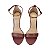 SANDALIA GISELE SALTO ALTO FINO - MARROM - Imagem 6