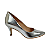 SCARPIN FEMININO SALTO MÉDIO FINO - PRATA - Imagem 1
