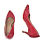SCARPIN FEMININO SALTO MÉDIO FINO - VZ VERMELHO - Imagem 5