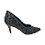 SCARPIN FEMININO SALTO MÉDIO FINO - PAETÊ PRETO - Imagem 1
