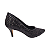 SCARPIN FEMININO SALTO MÉDIO FINO - PAETÊ PRETO - Imagem 6