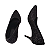 SCARPIN FEMININO SALTO MÉDIO FINO - PAETÊ PRETO - Imagem 7