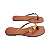 Sandália Rasteira de Dedo - Marrom - Imagem 7