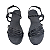 Sandália Rasteira Com Tiras - Vz Preto - Imagem 2