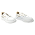 Tenis Feminino Branco Com Detalhe Dourado - Tamanho 30-31-32-33 - Imagem 3