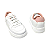 Tênis Feminino Casual Branco com Rose - Numeração 30-31-32-33 - Imagem 7