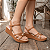 Sandalia Feminina Anabela Caramelo - Tamanho 30-31-32-33 - Imagem 2
