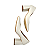 Scarpin Feminino Offwhite Salto Bloco Médio Bico Fino Tamanhos 30 ao 33 - Imagem 6