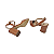 Scarpin Aberto Marrom Salto Bloco Fivela - Tam. 30, 31, 32 e 33 - Imagem 5