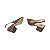 Scarpin Slingback Marrom Canela Salto Bloco | Tam. 30, 31, 32 e 33 - Imagem 5
