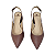 Scarpin Slingback Marrom Canela Salto Bloco | Tam. 30, 31, 32 e 33 - Imagem 3