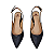 Slingback Preto Salto Bloco Fivela - Tam. 30, 31, 32 e 33 - Imagem 3