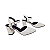 Scarpin Aberto Verniz Branco Salto Bloco - Tam. 30, 31, 32 e 33 - Imagem 5