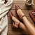 Scarpin Slingback Marrom Canela Baixo - Tam. 30, 31, 32 e 33 - Imagem 2