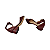 Scarpin Slingback Marrom Canela Baixo - Tam. 30, 31, 32 e 33 - Imagem 6