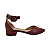 Scarpin Slingback Marrom Canela Baixo - Tam. 30, 31, 32 e 33 - Imagem 1
