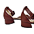 Scarpin Slingback Marrom Canela Baixo - Tam. 30, 31, 32 e 33 - Imagem 5