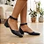 Scarpin Slingback Preto Salto Baixo - Tam. 30, 31, 32 e 33 - Imagem 2