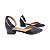 Scarpin Slingback Preto Salto Baixo - Tam. 30, 31, 32 e 33 - Imagem 5