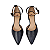 Scarpin Slingback Preto Salto Baixo - Tam. 30, 31, 32 e 33 - Imagem 3