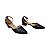 Scarpin Slingback Preto Salto Baixo - Tam. 30, 31, 32 e 33 - Imagem 4