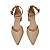 Scarpin Slingback Nude Salto Baixo - Tam. 30, 31, 32 e 33 - Imagem 3