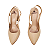 Slingback Nude Salto Alto Bloco Vivi - Tam. 30, 31, 32 e 33 - Imagem 4