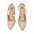 Slingback Verniz Nude Salto Alto Bloco Vivi - Tam. 30, 31, 32 e 33 - Imagem 5