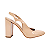 Slingback Verniz Nude Salto Alto Bloco Vivi - Tam. 30, 31, 32 e 33 - Imagem 3