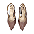 Slingback Salto Alto Bloco Marrom Canela - Tam. 30, 31, 32 e 33 - Imagem 3