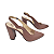 Slingback Salto Alto Bloco Marrom Canela - Tam. 30, 31, 32 e 33 - Imagem 6
