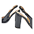 Slingback Salto Alto Bloco Verniz Preto - Tam. 30, 31, 32 e 33 - Imagem 5